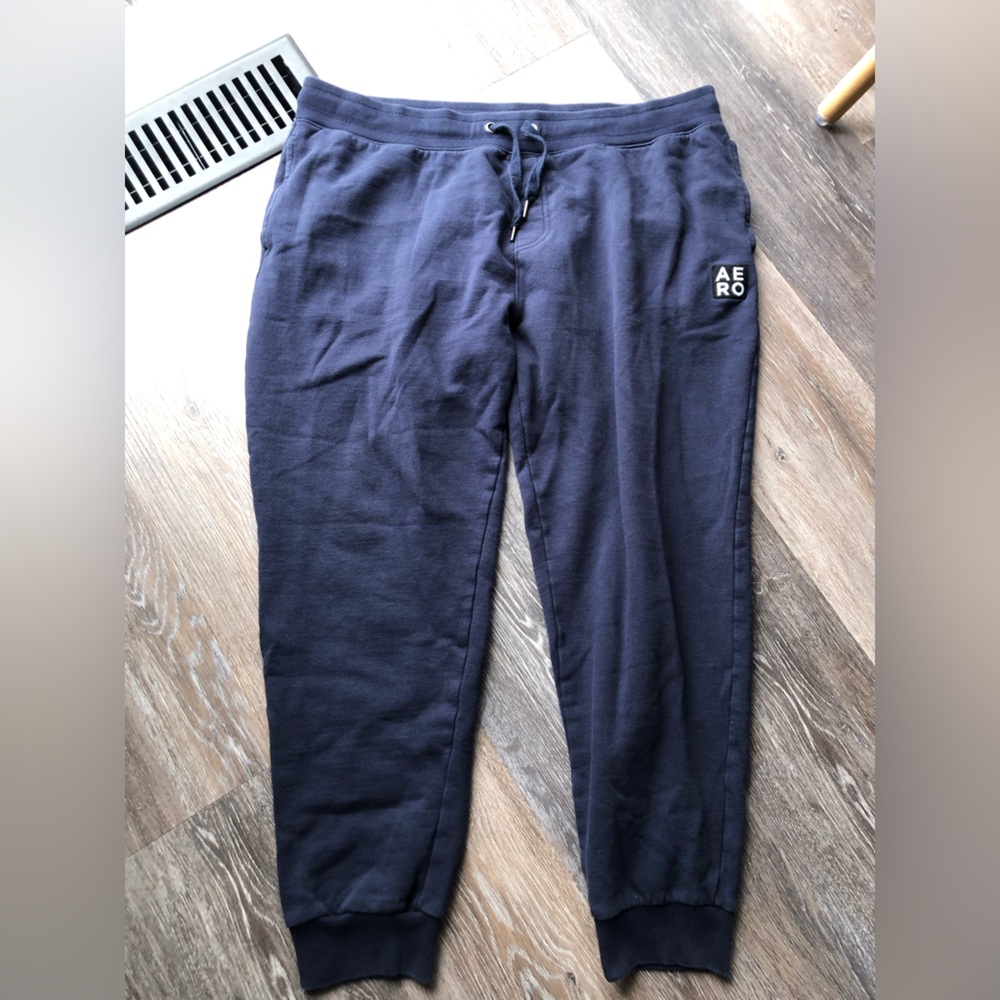 Aeropostale Navy Blue Men's Jogger Sweatpants Size XL